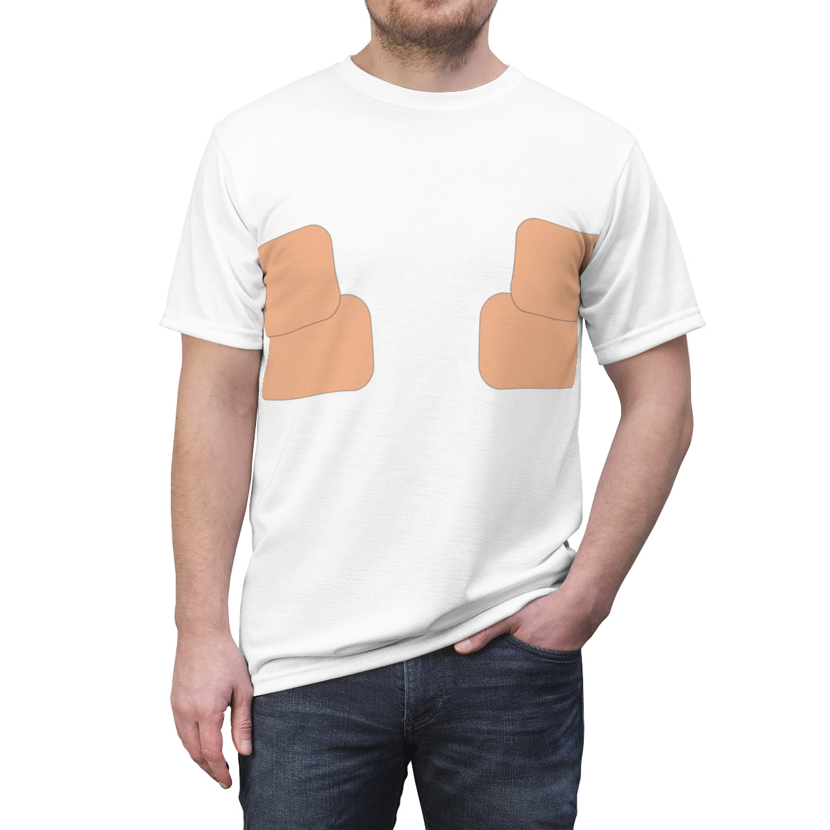 Κανονικοποίηση Ταινίας Στήθους T-shirt | Απόχρωση Δέρματος 002 - 2 Ταινίες